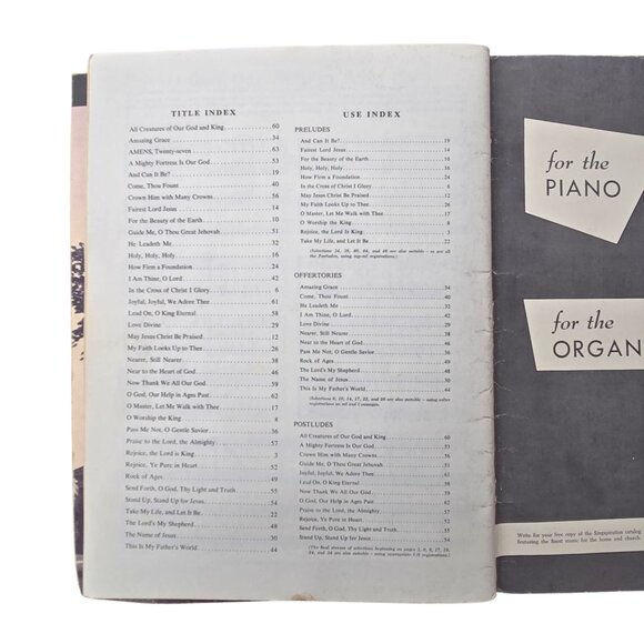 The Sunday Morning Organist Music Books Volumes 1 and 4 1962 1963 Church Organ - Picture 14 of 16